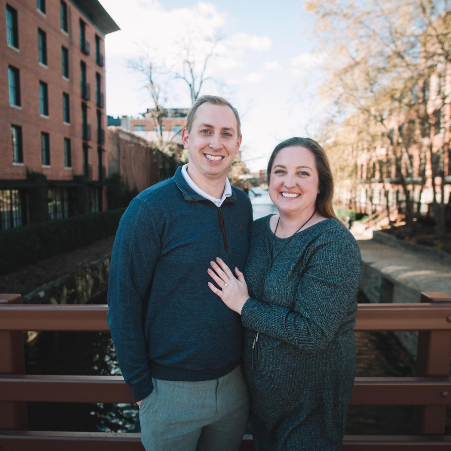November 2021: Kevin proposed to Terra in Georgetown!