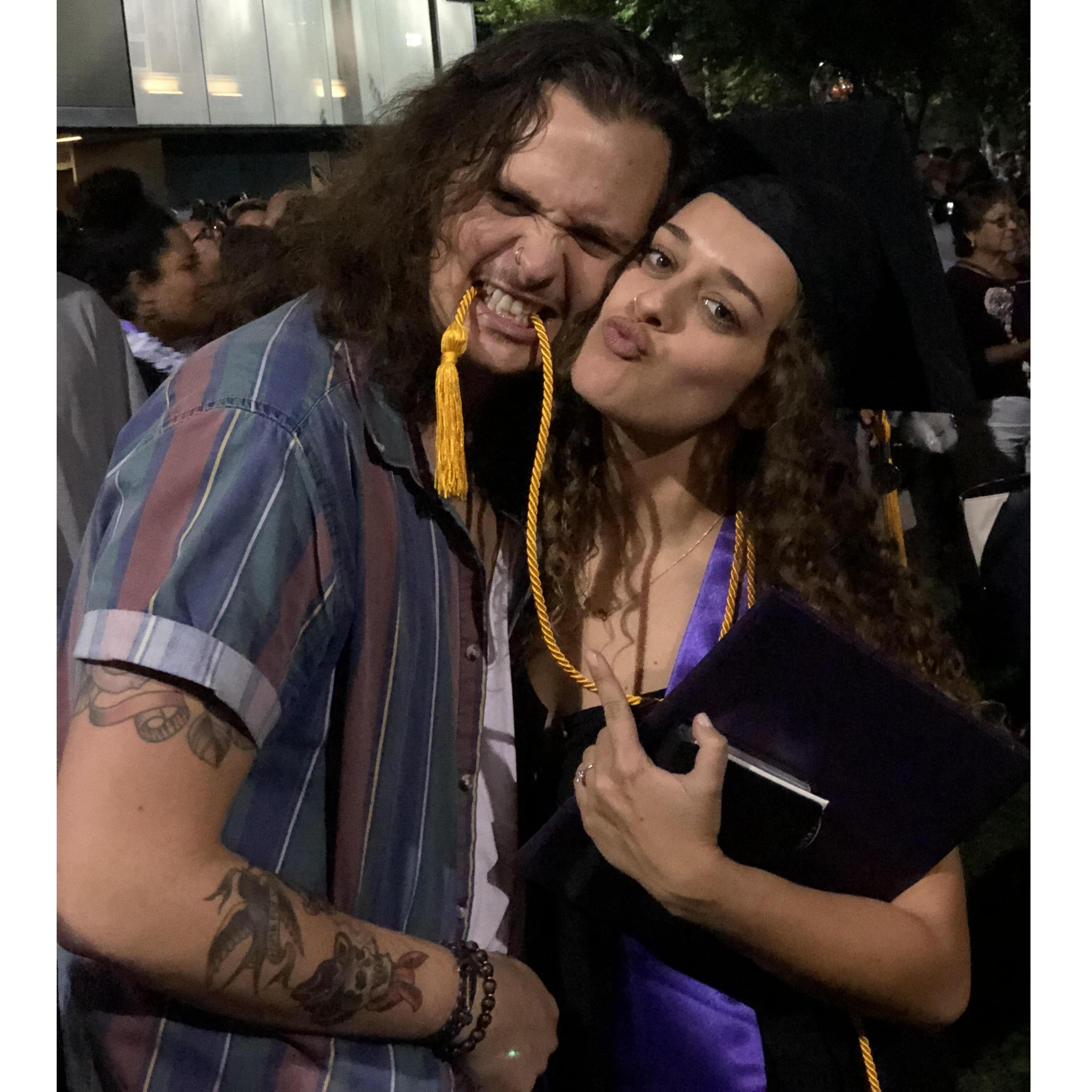 Kalli graduated college from GCU