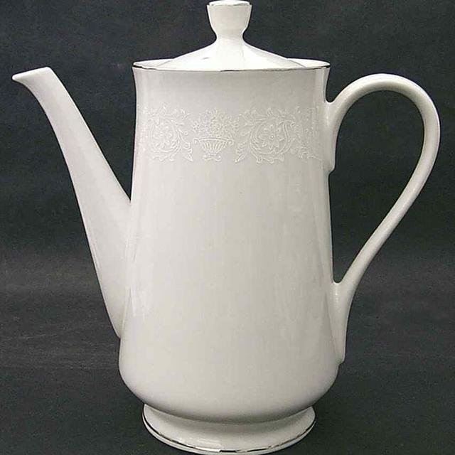 Lovelace Coffee Pot & Lid by Crown Victoria