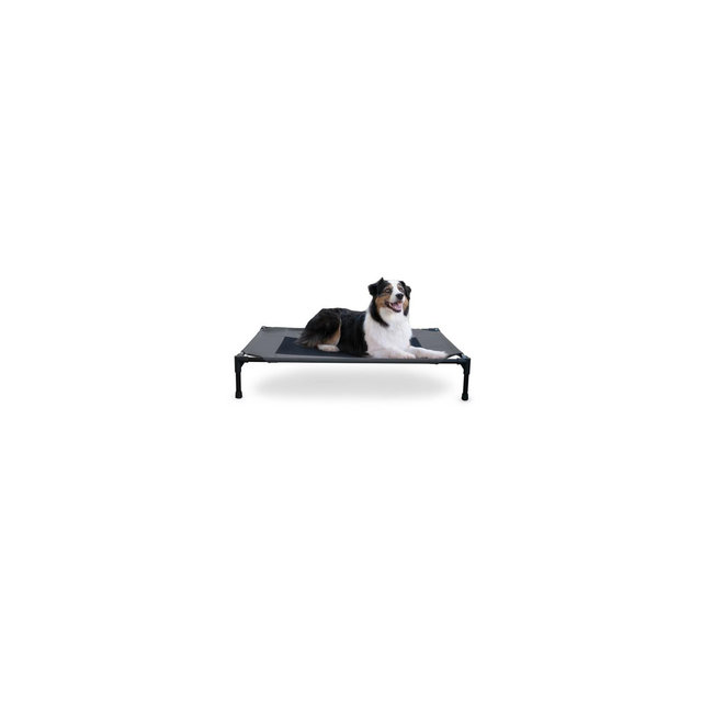 K&H Pet Products Original Pet Cot Large Charcoal/Mesh 30" x 42"