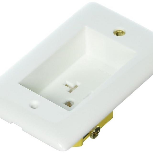 Bryant Electric RR201CHWTR Electrical Receptacle, Outlet, White