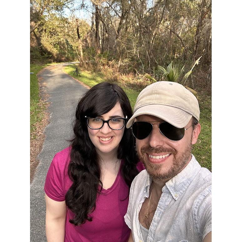 A nice evening walk down the driveway - Brooksville, Florida