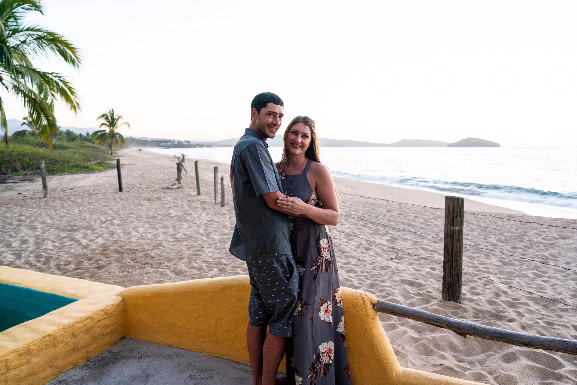 In La Penita Mexico for Stephanie and Drew’s Wedding
