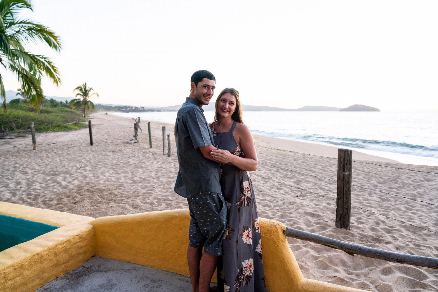 In La Penita Mexico for Stephanie and Drew’s Wedding
