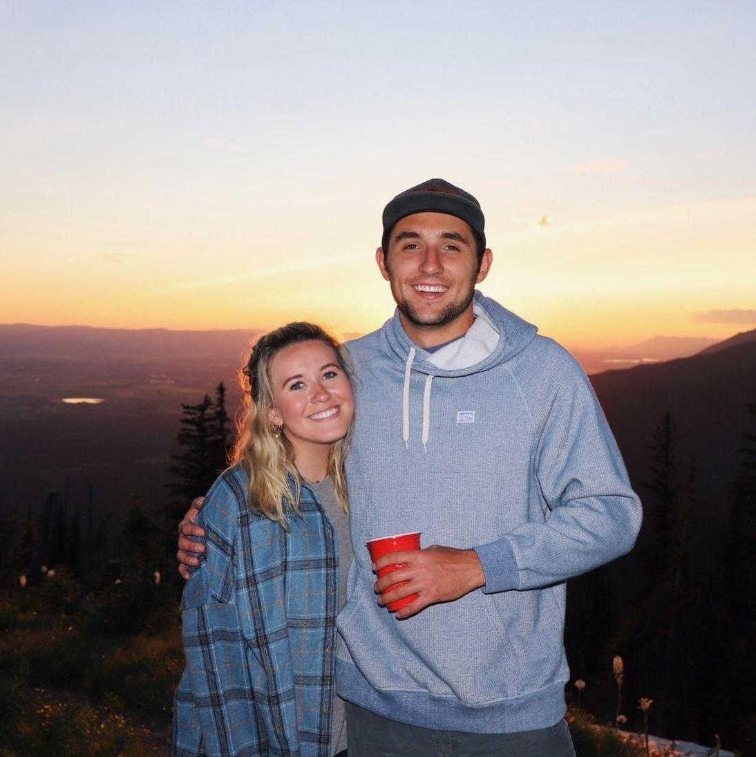 Our first time camping together in Montana!