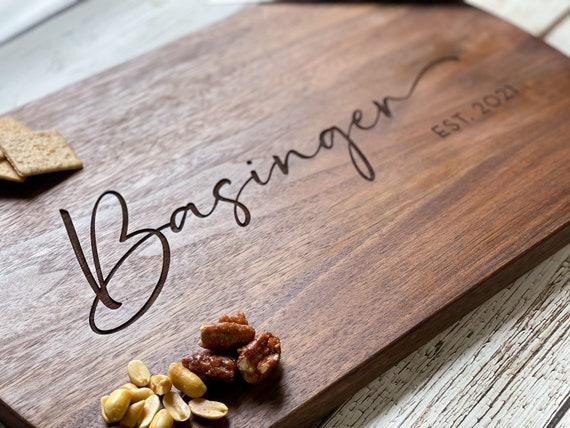 Personalized Cutting Board - Engraved Cutting Board, Custom Cutting Board, Wedding Gift, Housewarming Gift, Anniversary Gift, Mothers Day