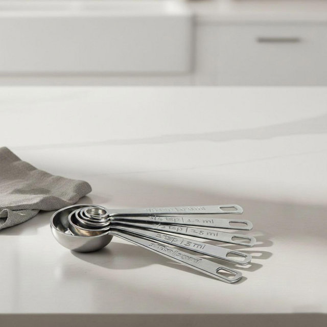 Le Creuset, Stainless 5-Piece Measuring Spoon Set | Zola
