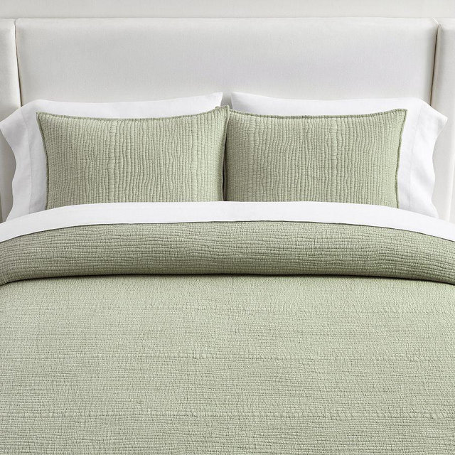 Coastal Washed Quilt, Eucalyptus, Full/Queen