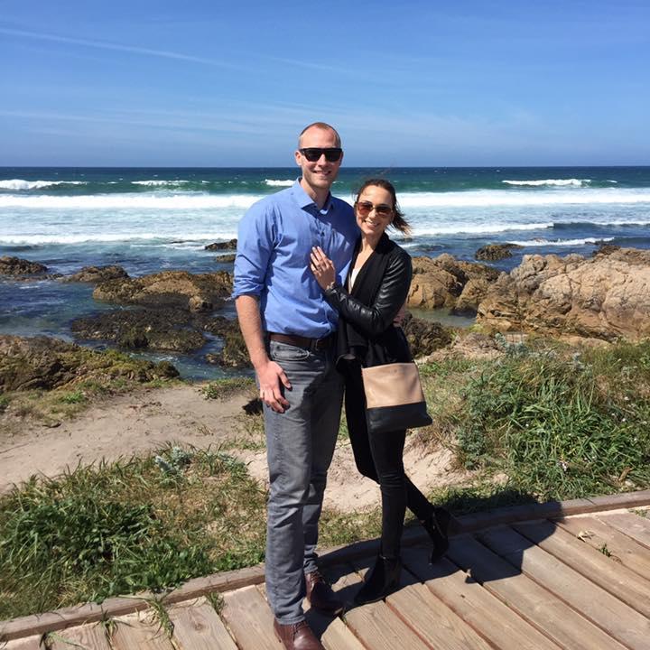 The day Blake proposed! 03/25/2017, Pebble Beach, CA