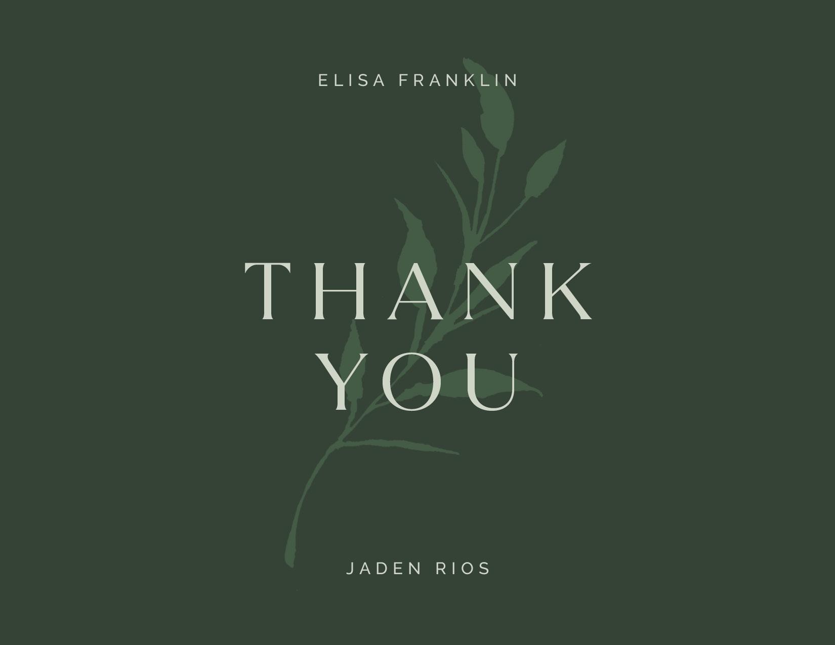 ''☛Thank you ☚″ ZTA Thank You Cards – Crown & Co.