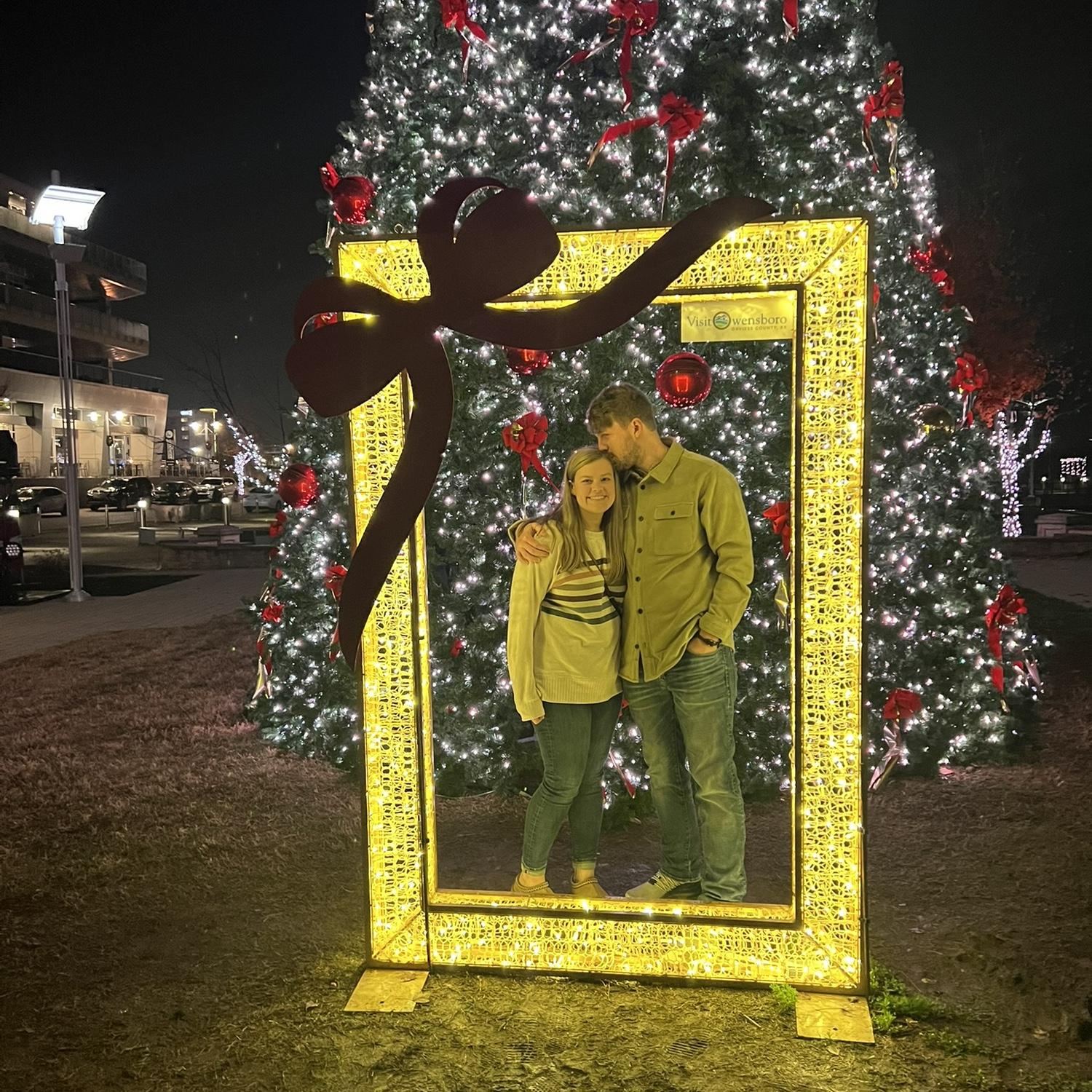 Downtown Owensboro- first holiday season