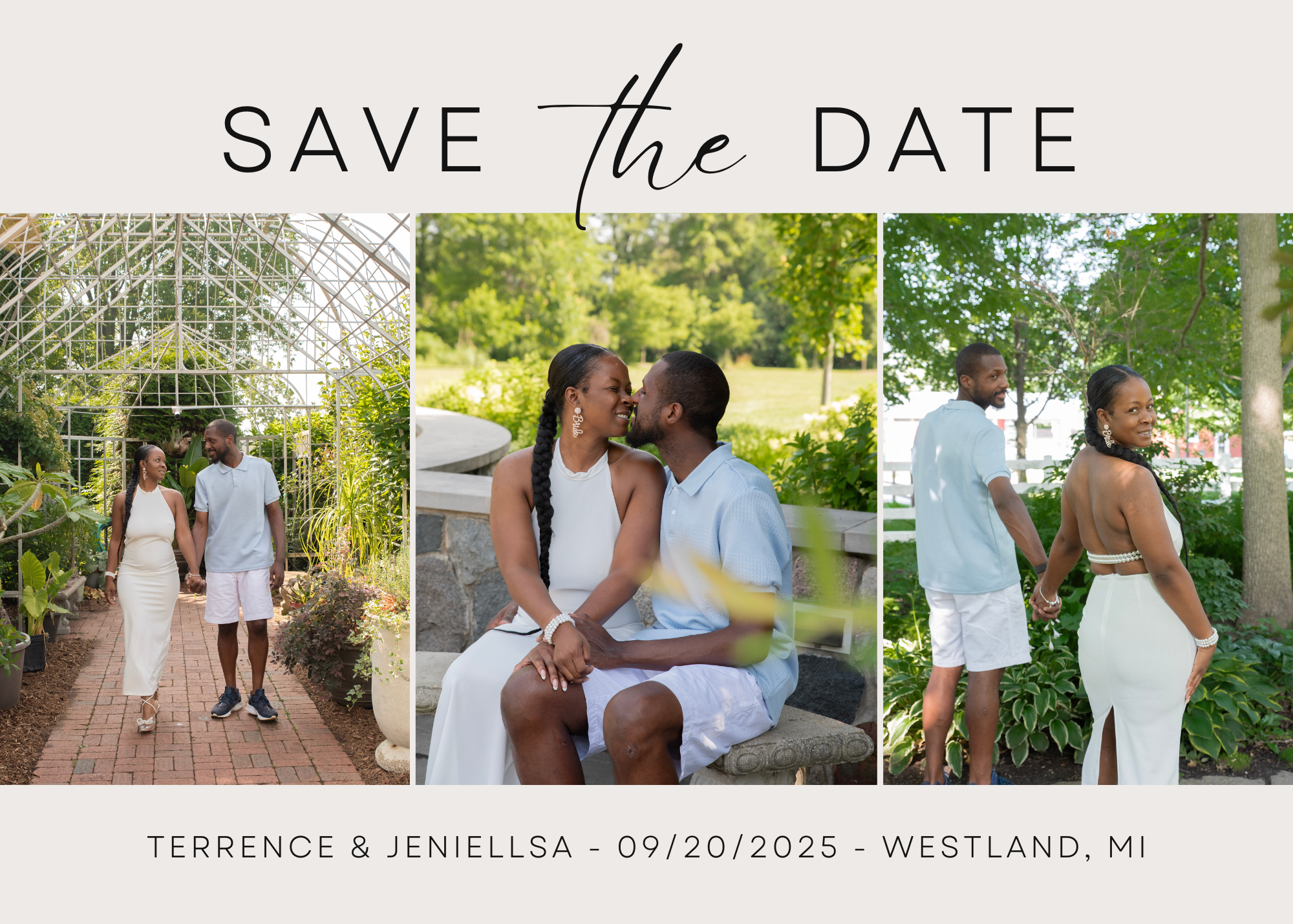 The Wedding Website of Jeniellsa Davis and Terrence Kelley
