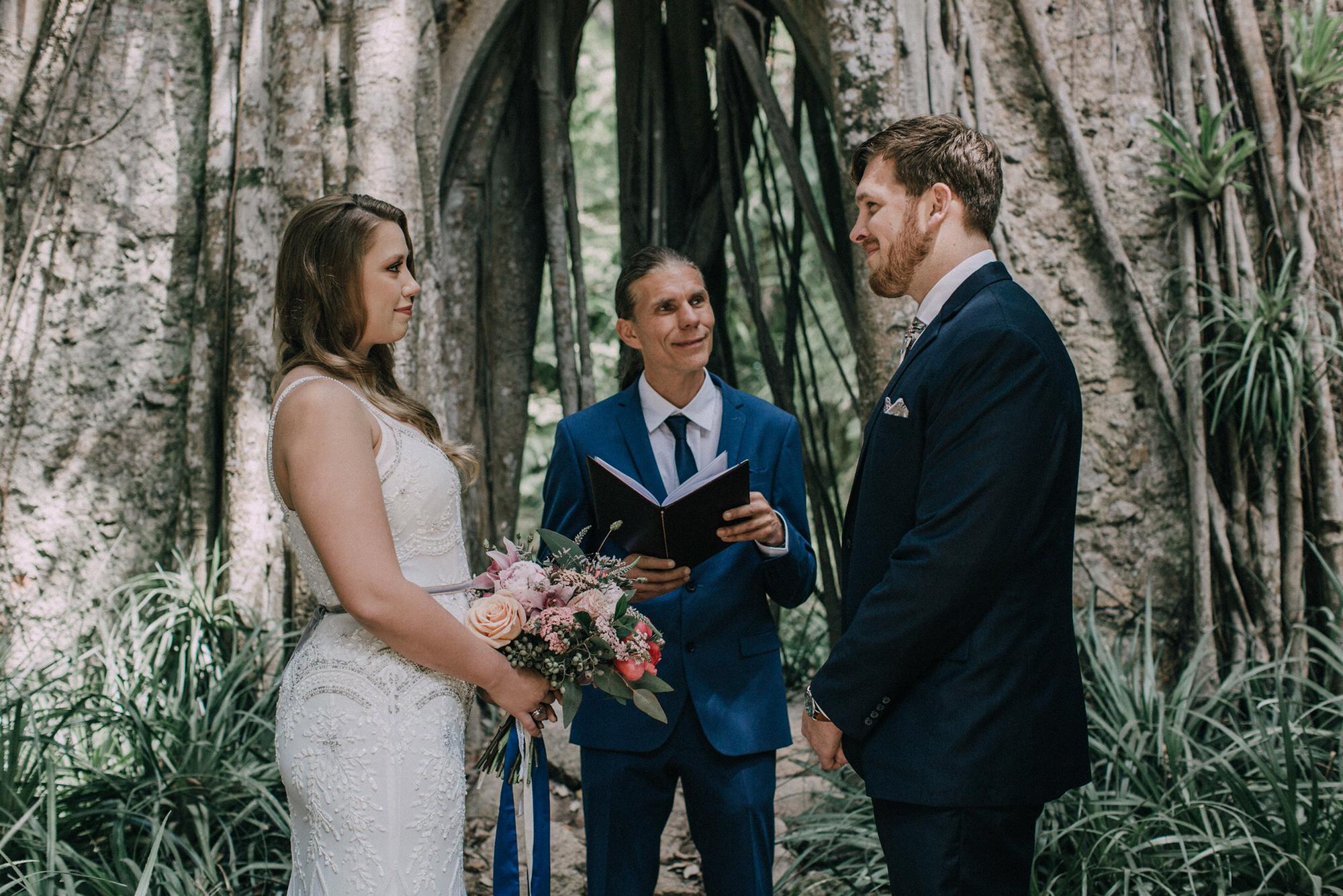 Our Portugal Elopement at the Monserrate Palace chapel ruins Photos by Jenna Mahr