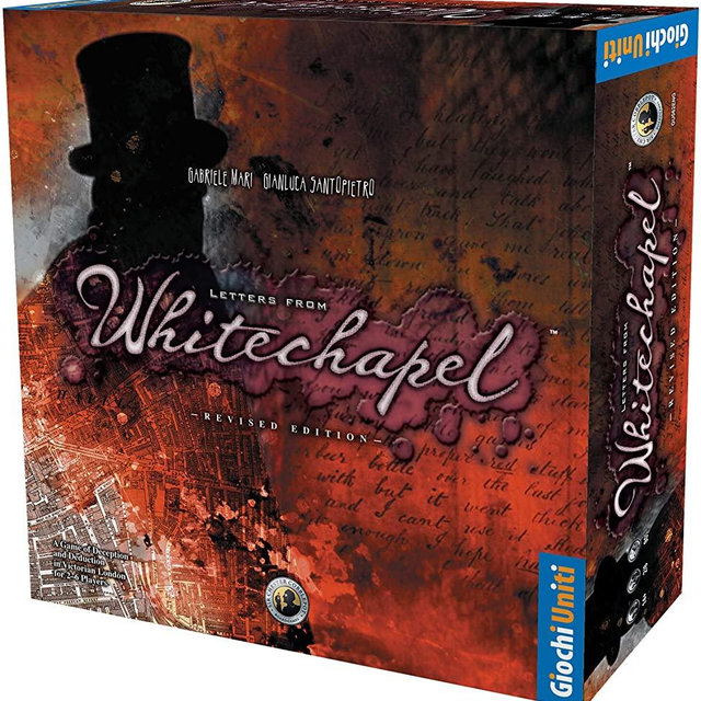 Letters from Whitechapel Board Game Revised Edition | Strategy Game for Teens and Adults | Detective Board Game | Ages 13 and up | 2 to 6 Players | Average Playtime 90 Minutes | Made by Giochi Uniti