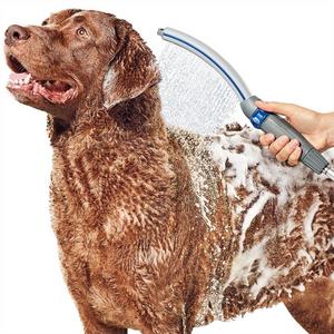 Waterpik PPR-252 Pet Wand Pro Dog Shower Attachment For Indoor-Outdoor Use, 13", Blue/Grey