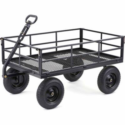 GroundWork Steel Garden Cart, 1,400 lb. Capacity