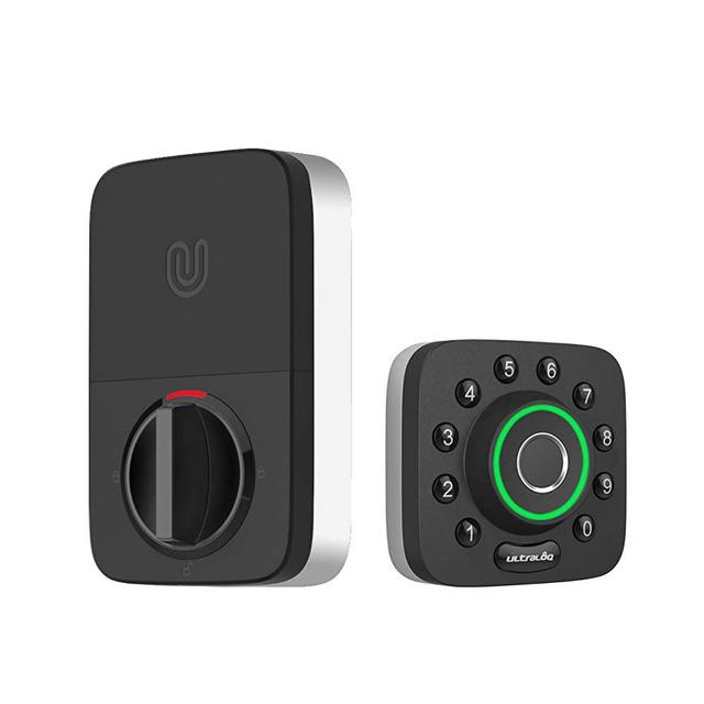 ULTRALOQ U-Bolt Pro Bluetooth Fingerprint and Keypad Electronic Smart Deadbolt Door Lock