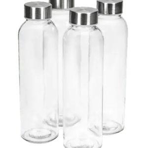 AquaTru 4-Pack Glass Water Bottles