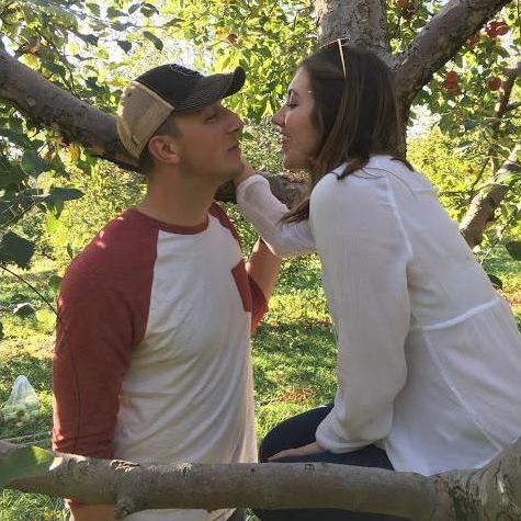 Apple picking in Virginia