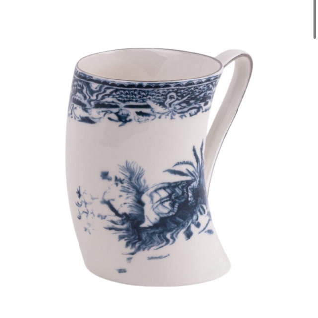 Porcelain Mug "Classic On Acid" -England Shells