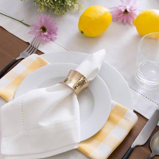 5-Piece Hemstitch Table Linen Set