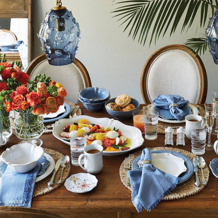 Juliska, Berry & Thread Chambray 4-Piece Place Setting, Service
