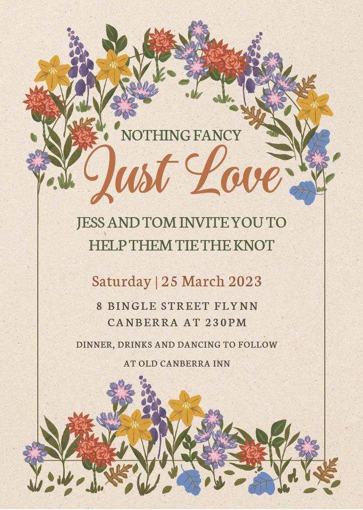 The Wedding Website of Jess Tan and Tom Howieson