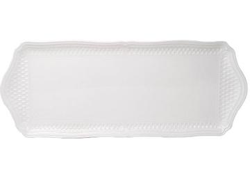 Pont Aux Chou White Oblong Serving Tray