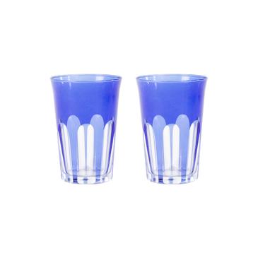 Rialto Glass Tumbler Set/2, Moon Glow