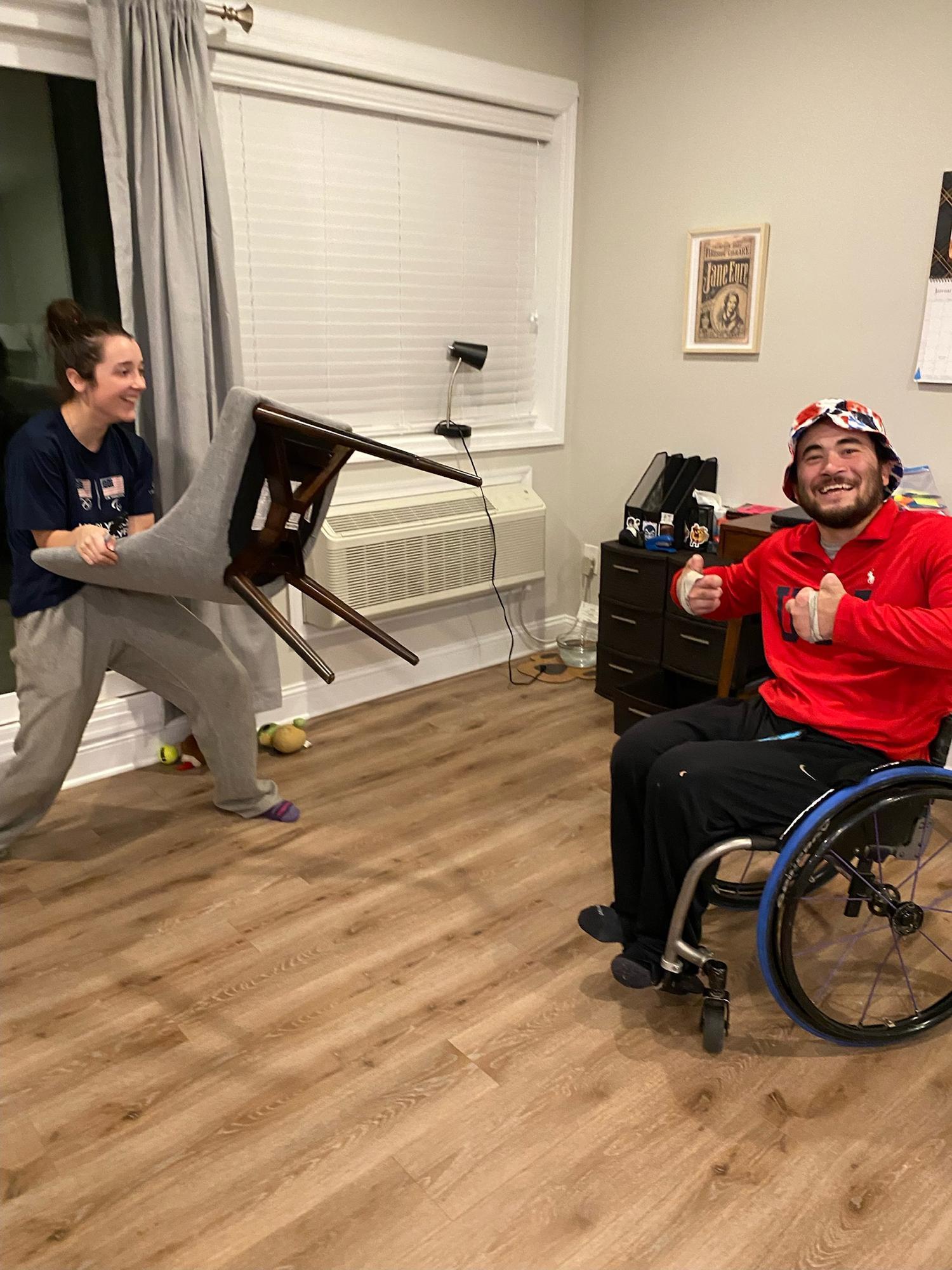 I'd give you context, but neither of us remembers what was happening here!