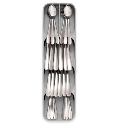 Joseph Joseph® DrawerStore™ Compact Cutlery Organizer in Grey