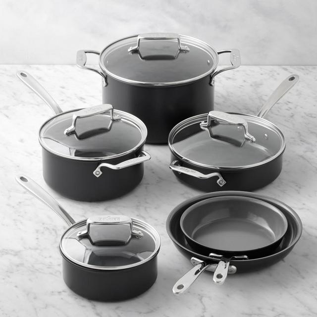 All-Clad NS Pro Ceramic Nonstick 10-Piece Cookware Set