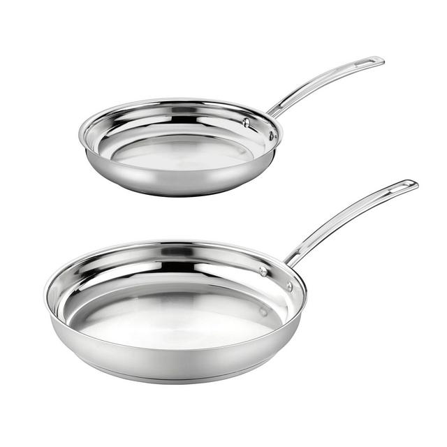Cuisinart® Chef’s Classic™ Pro Stainless Steel 2-Piece Skillet Set