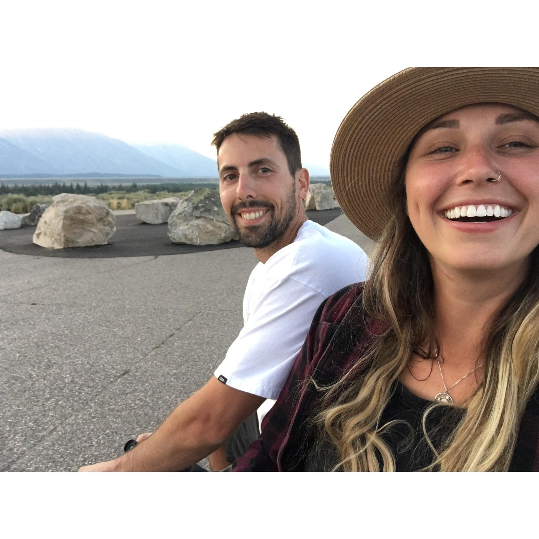 Grand Teton national park. August 2018.