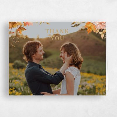 Dijon, Yellow Wedding Thank You - Lysete Photo