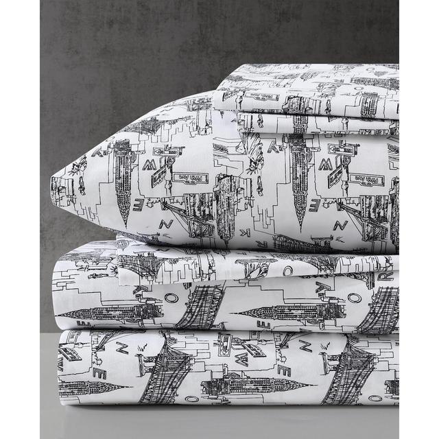 Kenneth Cole New York Microfiber 6 Piece Sheet Set, King