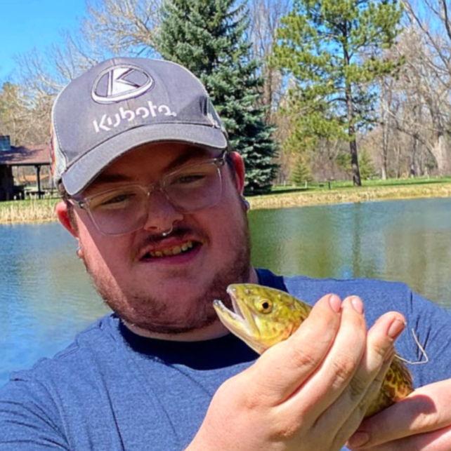Kirk Fishing In Chadron State Park