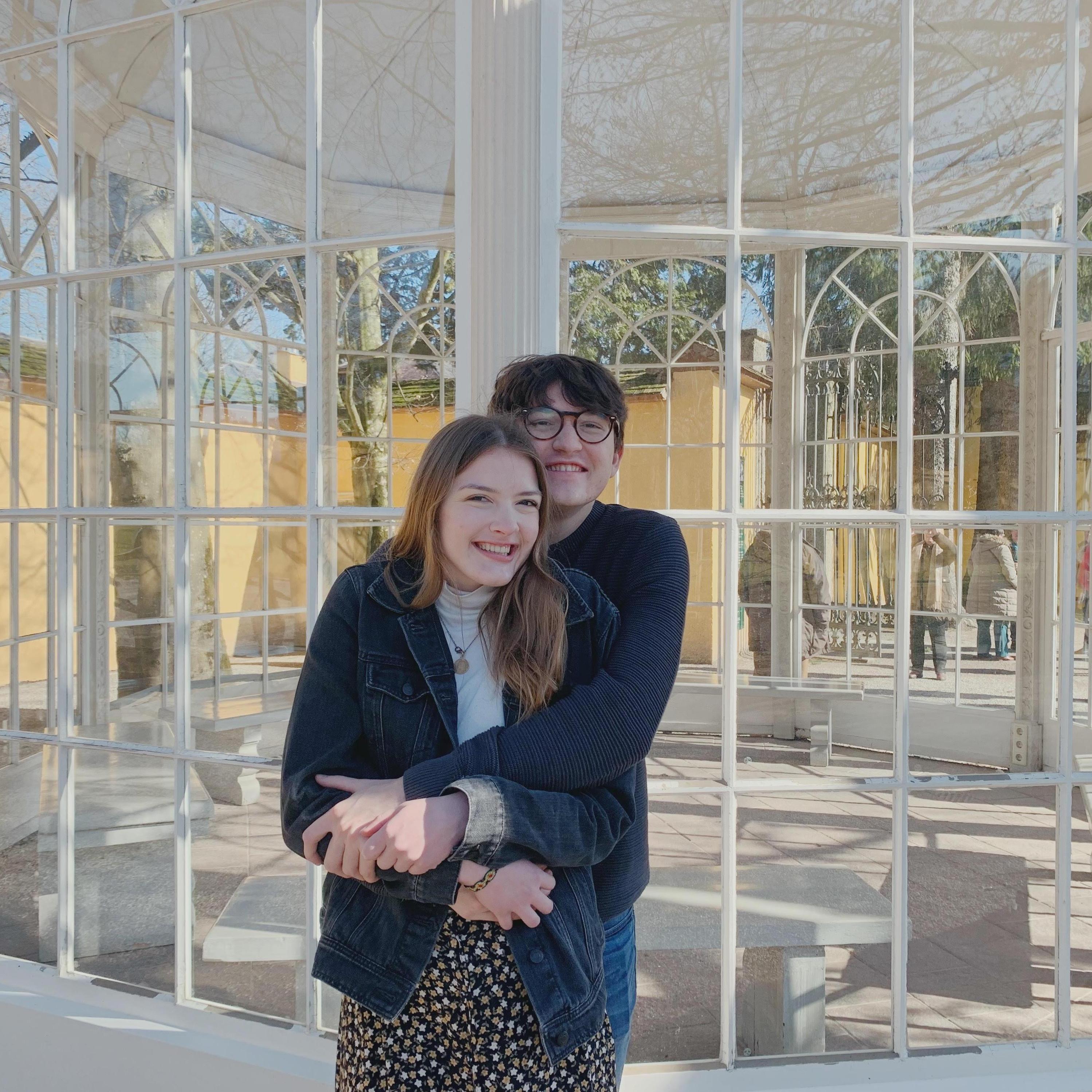 I was 20 going on 21, he was 20 tooooo. This is the very gazebo in the Sound of Music!