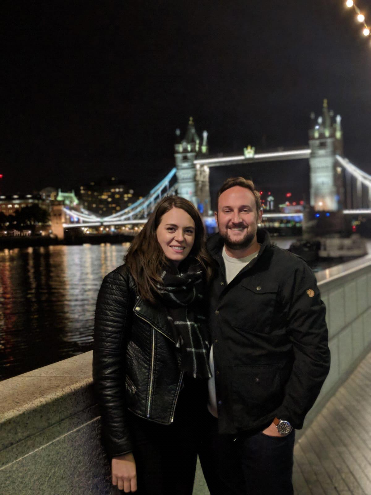 Our first trip to London together
