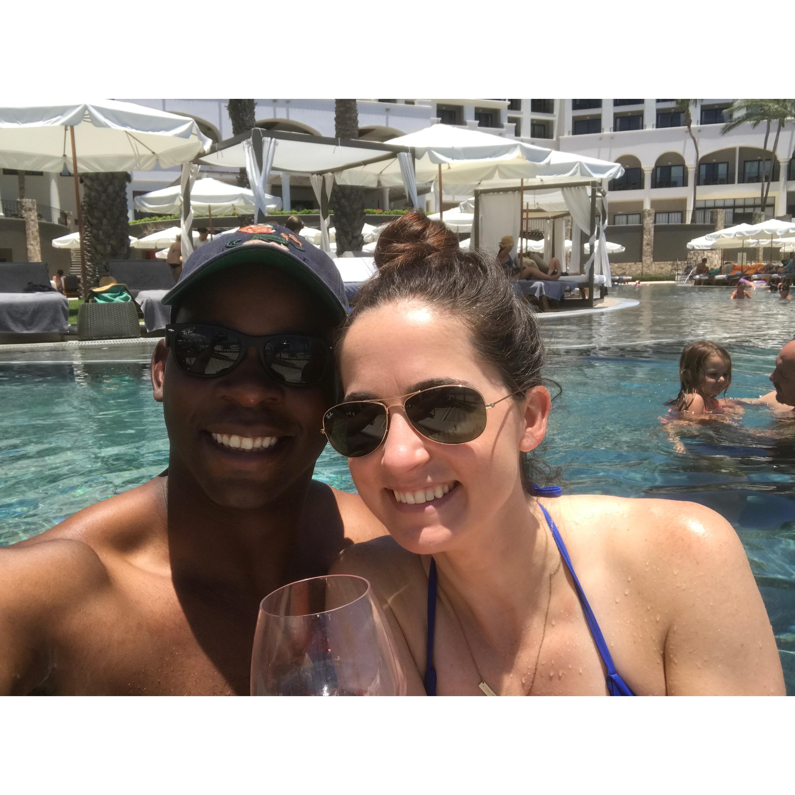 Our first big trip together - Cabo San Lucas, Mexico (August 2017)