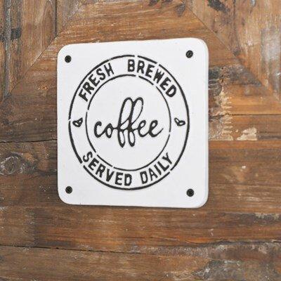 Fresh Brewed Coffee Sign