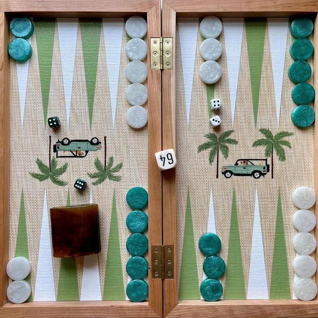 Pennsylvania Cherry Backgammon Board