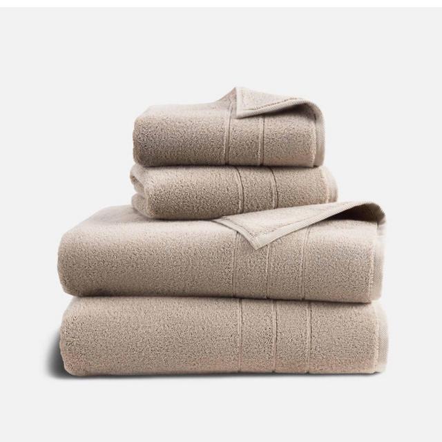 Super-Plush Turkish Cotton Bath Sheet Bundle (driftwood)