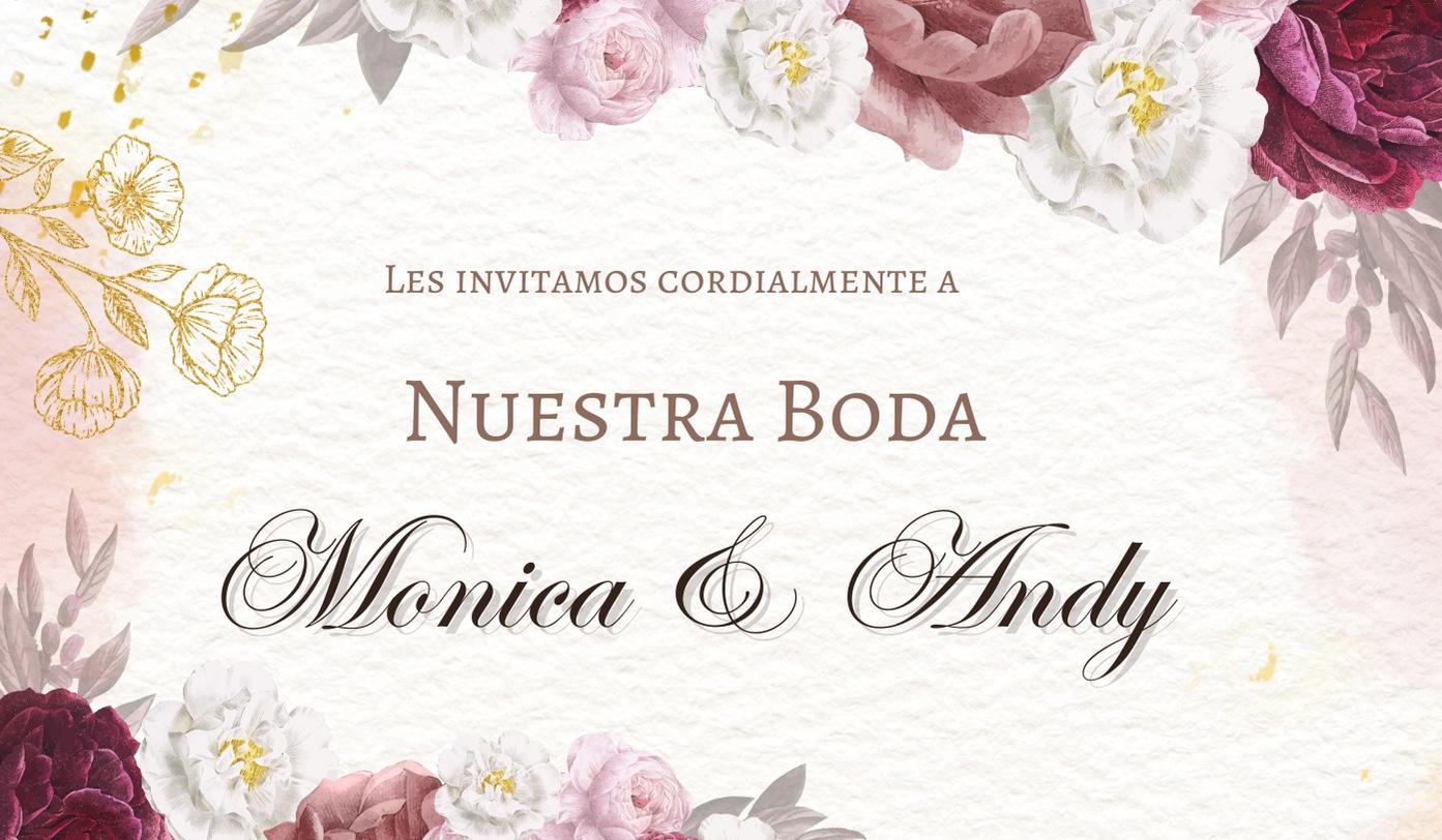 The Wedding Website of Mónica Maldonado and Andy Quito