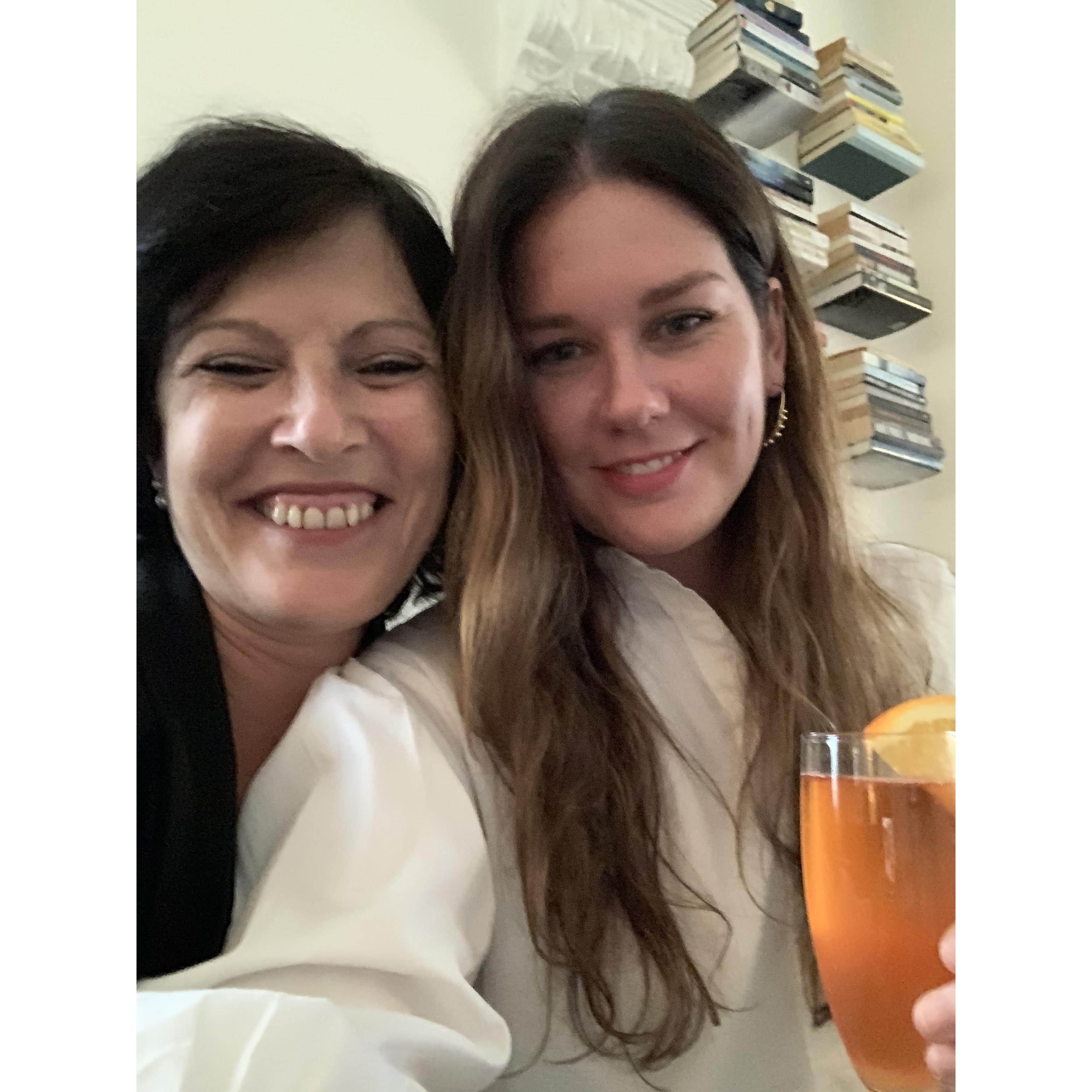 Juanita and Maggie in Toronto