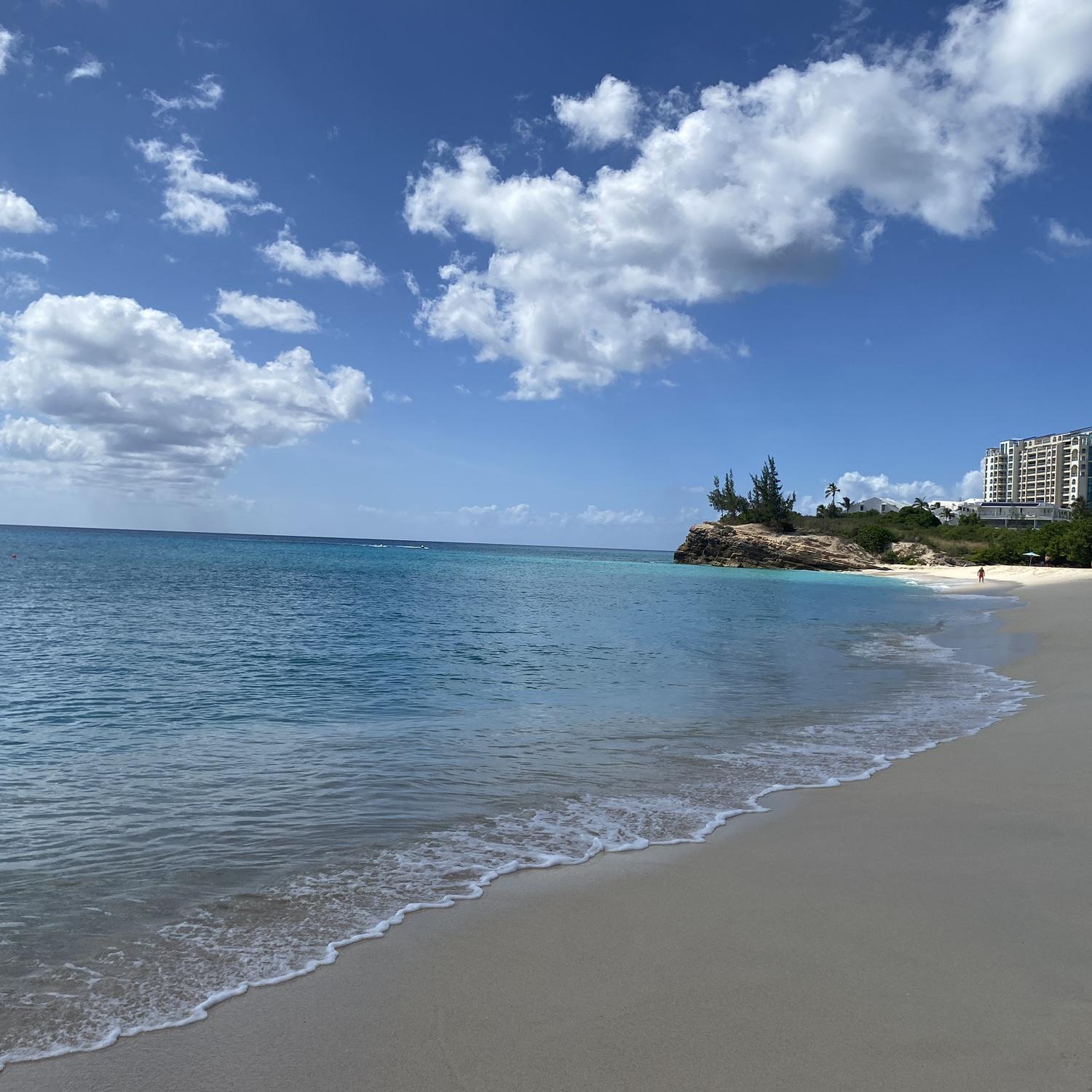 Mullet Bay Beach