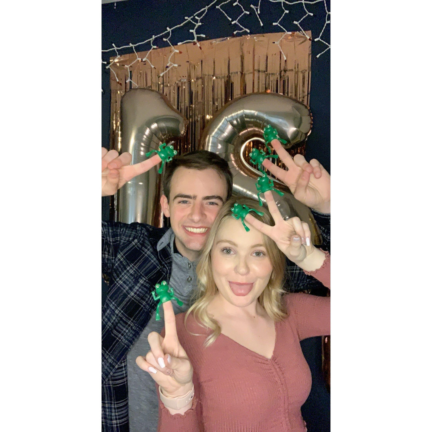 Reagan's 21st birthday party! Laura created a drinking game and no one was safe that night.