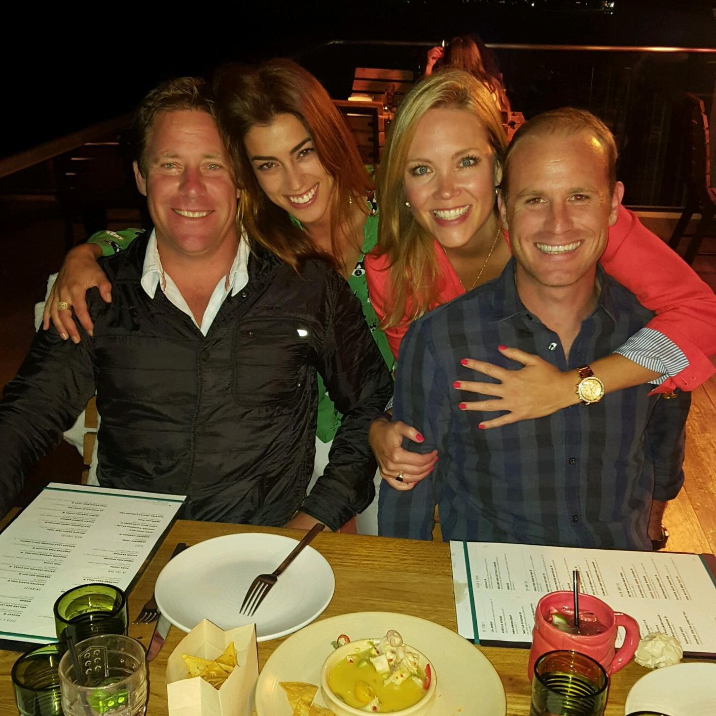 Dinner date with Kevin and Nina