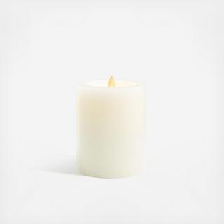 Flicker Flameless Wax Pillar Candle