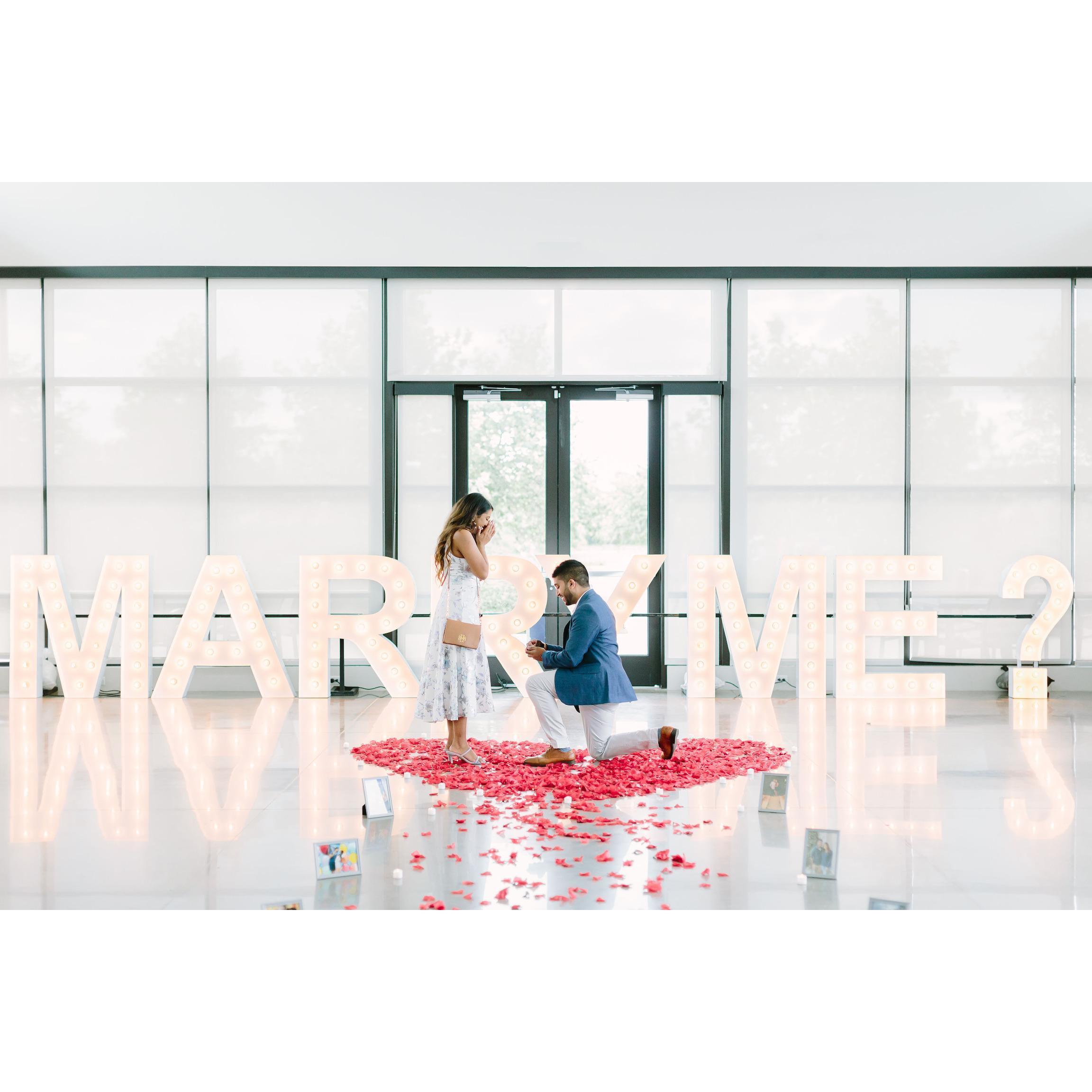 The perfect proposal!